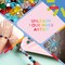 Incraftables Crystal Glass Beads 24 Colors 1200pcs Kit for Jewelry Making, Hair Accessories, & DIY Bracelets. Large 6mm Briolette Rondelle Assorted Crafting Bead with Elastic String for Kids & Adults